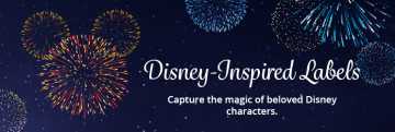 Disney Address Labels | Checks Unlimited