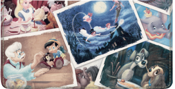 Tassen & portemonnees Portemonnees & Geldclips Chequeboekhoezen Disney Themed Toy Story on Blue Checkbook Cover Holder 