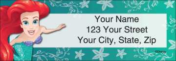 Disney Address Labels | Checks Unlimited