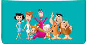 Enlarged view of the flintstones checkbook cover 