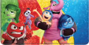Enlarged view of disney/pixar inside out checkbook cover 
