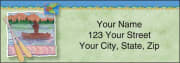 Enlarged view of northwoods by andrea tachiera address labels 