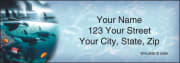 ocean world by wyland address labels - click to preview