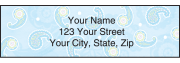Simply Paisley Address Labels - click to view larger image