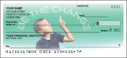 Enlarged view of be the change checks 