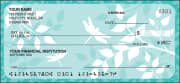 Enlarged view of botanical silhouettes checks 
