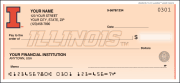 Enlarged view of illinois logo checks 