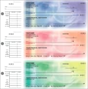 Enlarged view of spectrum desk set checks 