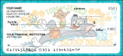 Enlarged view of tom and jerry checks 
