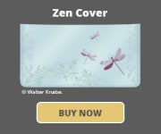 Zen Checkbook Cover