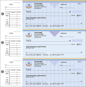 Desk Set Checks - 3 on Page | Checks Unlimited