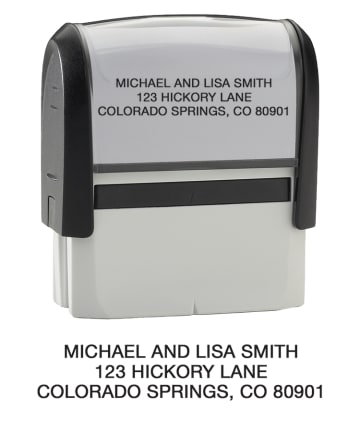 Standard- Return Address Stamp - click to view larger image