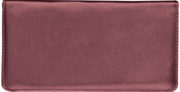 Burgundy Checkbook Cover – click to view product detail page