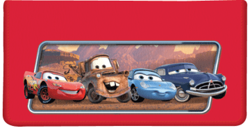 Disney Pixar Cars Checkbook Cover - click to view larger image