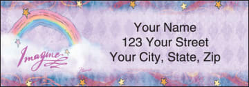 flavia® celestial address labels - click to preview