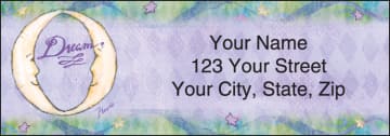 flavia® celestial address labels - click to preview