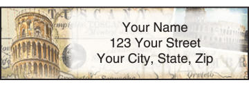 The Grand Tour Address Labels – click to view product detail page