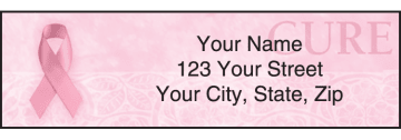 Hope for the Cure Address Labels - click to view larger image