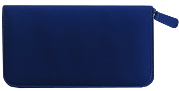 Elite Microfiber Zippered Checkbook Cover - click to view larger image