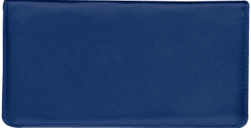 Navy Checkbook Cover – click to view product detail page