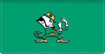 Notre Dame Logo Checkbook Covers - click to view larger image