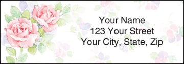 Rosewood Address Labels – click to view product detail page