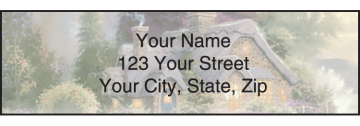 serenity by thomas kinkade address labels - click to preview
