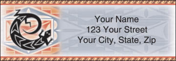shades of the southwest address labels - click to preview