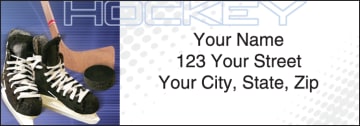 sports fanatic address labels - click to preview