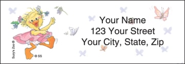 suzy 's zoo® address labels - click to preview