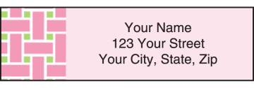 twisted address labels - click to preview