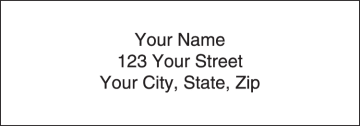 White Address Labels – click to view product detail page