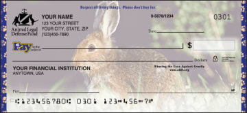 animal legal defense fund checks - click to preview