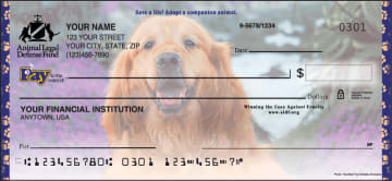 animal legal defense fund checks - click to preview