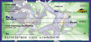 Enlarged view of batman checks 