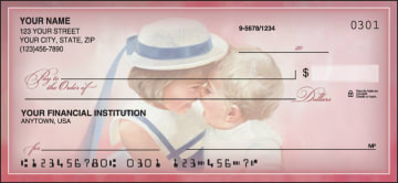 Enlarged view of childhood days checks 