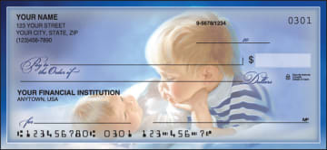 Enlarged view of childhood days checks 