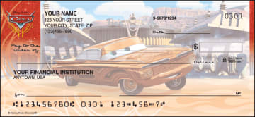 disney pixar cars checks - click to preview