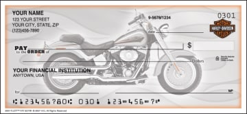 side tear - harley-davidson checks - click to preview