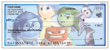 disney pixar inside out checks - click to preview