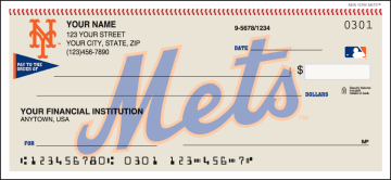 Enlarged view of new york mets&trade; checks 