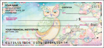 Enlarged view of owls checks 