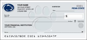 Penn State University Nittany Lions Checks: Up to 50% Off