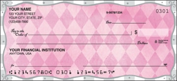 pretty in pink checks - click to preview