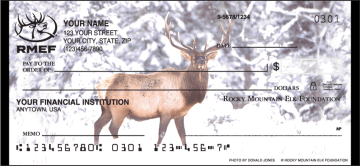 Enlarged view of rocky mountain elk foundation checks 