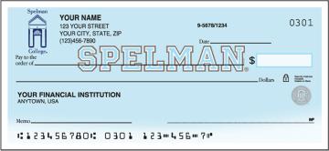 Spelman College Jaguars Checks – click to view product detail page