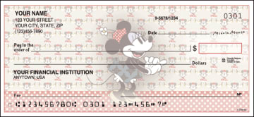 disney vintage minnie checks - click to preview