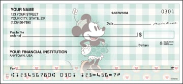 disney vintage minnie checks - click to preview