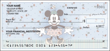 disney vintage minnie checks - click to preview