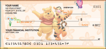 Disney Winnie the Pooh Checks - click to view larger image